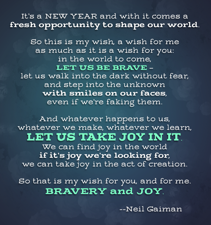Neil Gaiman New Year